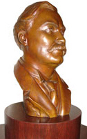 Bust of Governor Warner
