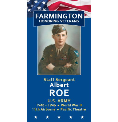 Staff Sergeant Albert Roe