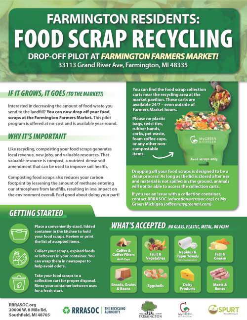 Farmington Farmers Market Food Scrap Collection Flyer WEB (1)
