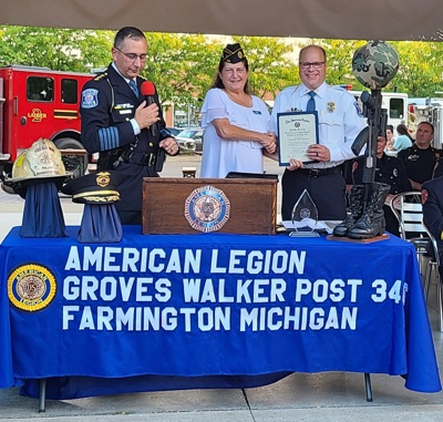 Todd Anderson named Farmington Officer of the Year